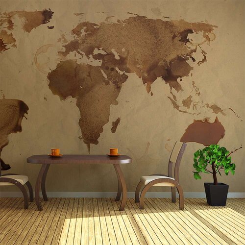  Tapeta - Tea map of the World 450x270 Cijene