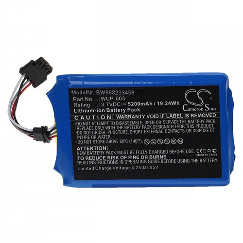  Baterija za Nintendo Wii U Gamepad, WUP-003, 5200 mAh Slike
