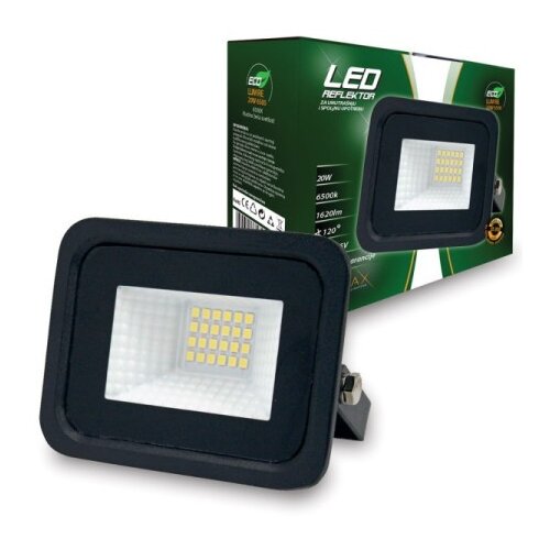 Lumax led reflektor crni 20w 6500k/1620lm/ 230v/ip65/vodoot. ( R20CL/Z ) Slike
