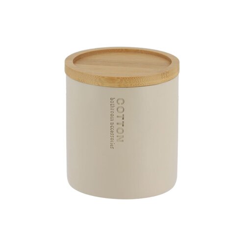 Tendance Kutija za vatu 9.5x11 cm poliresin bambus bež (67101161) Cene