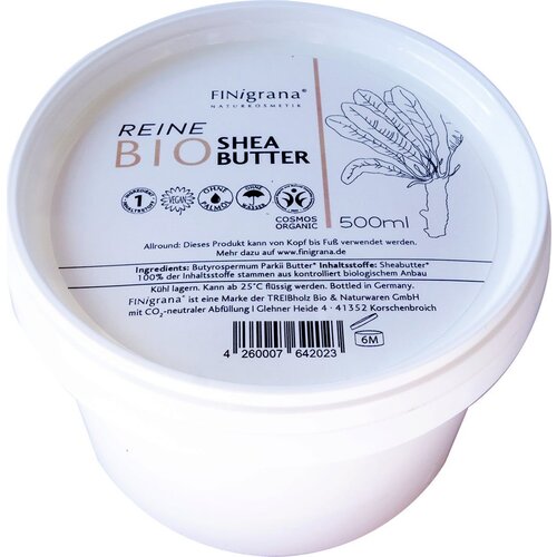 FINigrana® Bio & Naturkosmetik Čisti organski shea maslac - 500 ml Cijene