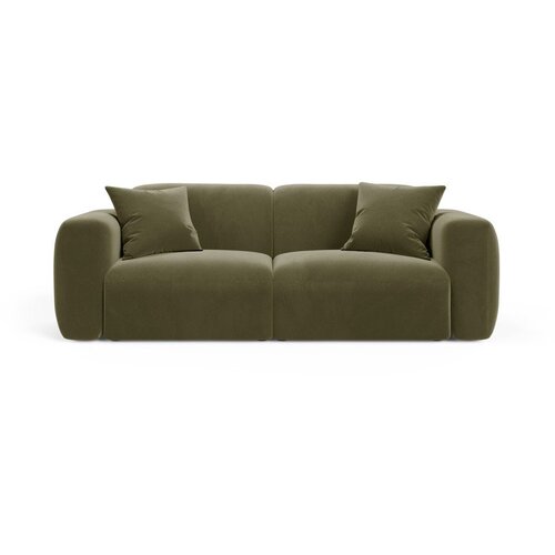 Cosmopolitan Design Kaki zelena baršunasti sofa 220 cm Strino – Cijene