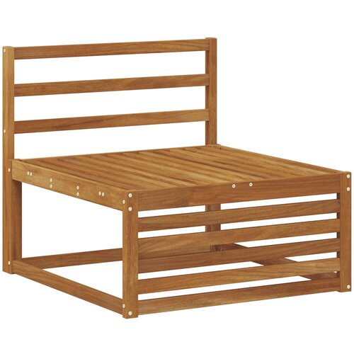  Set vanjskih sofa 4 kom. Prirodna Čvrsto drvo akacije Slike