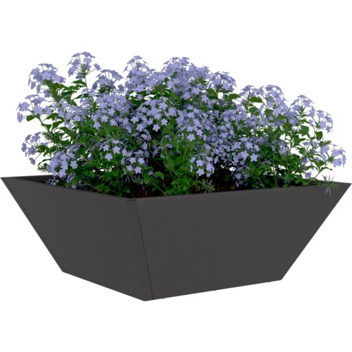  sadilica Crna Metal 40 x 40 x 15 cm Izdržljiva Slike