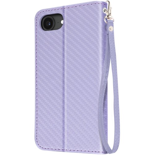 AVIZAR Preklopni etui za iPhone 17e videz karbona z držalom za kartice in stojalom, Sivka, (5000274827) Cene
