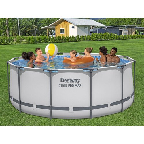 Bestway Frame Pool kompletan set Steel Pro MAX&amp;trade; &amp;Oslash; 366 x 122 cm uklj. filter pumpa Slike