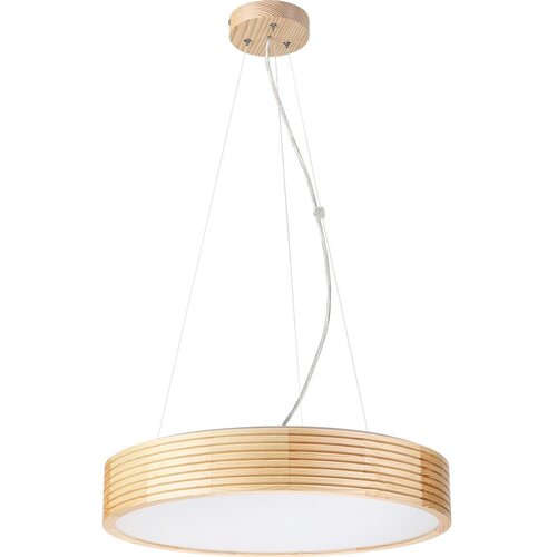  Luster na sajli NATURAL MODERN 3xE27/15W/230V prečnik 47,5 cm od borovine Slike