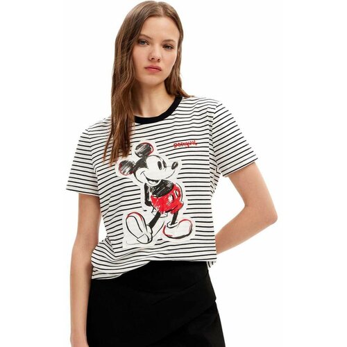 Desigual x Mickey Mouse - Ženska majica DG24SWTK77-1000 Cene
