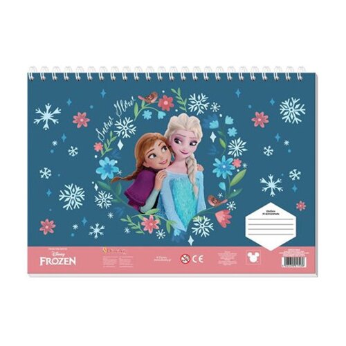 DIAKAKIS Blok za crtanje FROZEN 2 40L 23x33cm + naljepnice 565860 Cijene