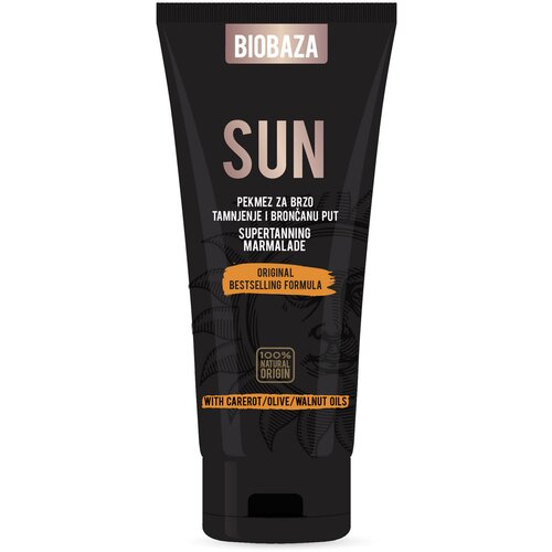 Biobaza sun pekmez za brzo tamnjenje i bronzani ten 150 ml Slike