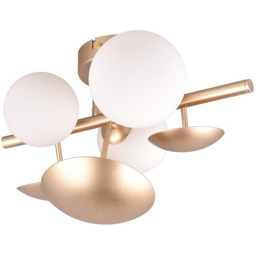 Trio Select Bijela/u zlatnoj boji zidna lampa Bubble – Cijene