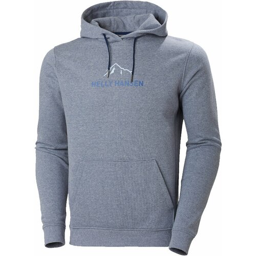 Helly Hansen Majica s kapuljačom na otvorenom Men&amp;#039;s F2F Organic Cotton Hoodie Ocean M Slike