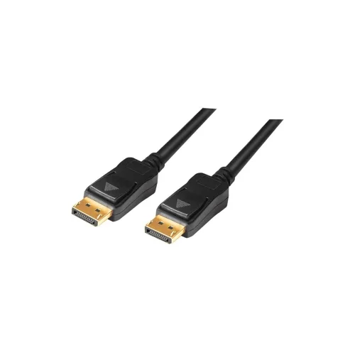 Logilink DisplayPort Priključni kabel [1x Muški konektor DisplayPort - 1x Muški konektor DisplayPort] 20 m Crna