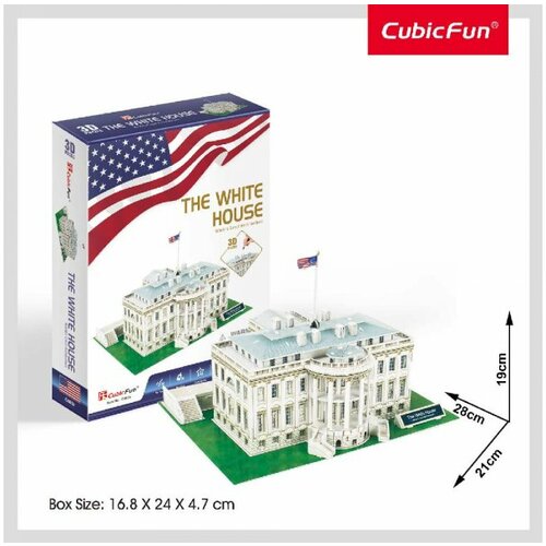 Cubicfun puzzle the white house C060h Slike