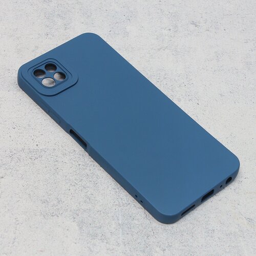  Maska silikon pro camera za samsung A226B galaxy A22 5G tamno plava Slike