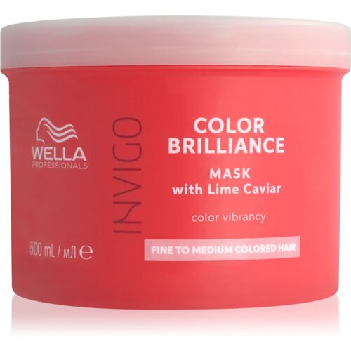 Wella Professionals Invigo Color Brilliance vlažilna maska za tanke lase 500 ml Slike