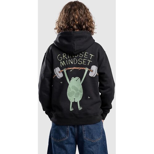 A-Lab Grindset Mindset Kids Pulover s kapuco black Cene