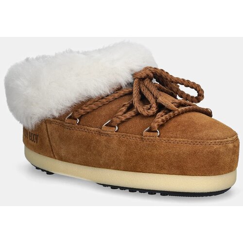 Moon Boot Čizme za snijeg od bru&amp;scaron;ene kože MB EVX MULE SUEDE boja: smeđa, 80D1470090 ML06 Slike