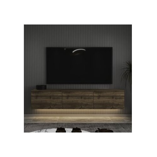 Hanah home tv polica neon walnut Slike