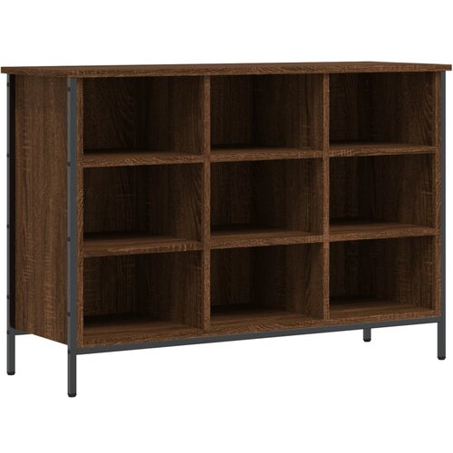 Maison Chic Omarica za obutev - Kopa za čevlje rjavi hrast 100x35x70 cm inženirski les, (21777847) Cene