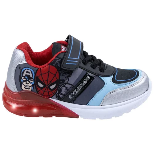 Avengers SPORTY SHOES TPR SOLE WITH LIGHTS SPIDERMAN