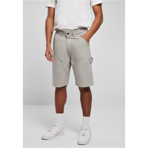 Urban Classics Double Knee Carpenter Shorts lightasphalt Slike