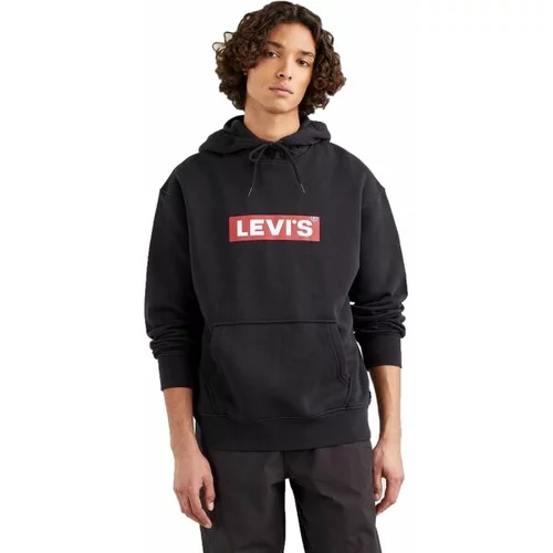 Levi's T3 RELAXD GRAPHIC HOODIE Muška majica, crna, veličina