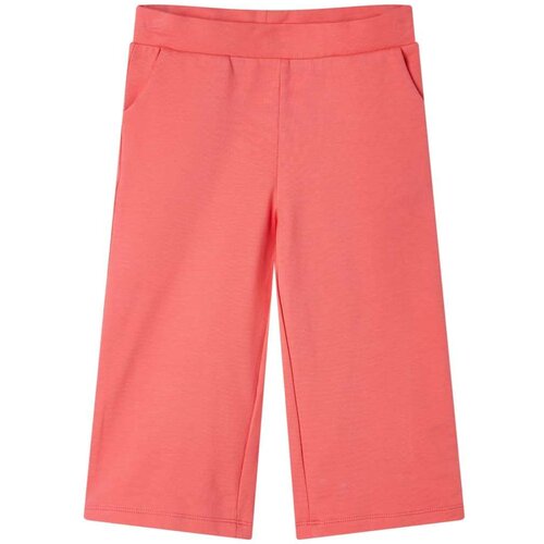  Dječje hlače sa širokim nogavicama koraljne boje 116 Cijene