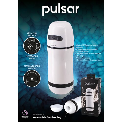 SevenCreations Pulsar Male Suction Stimulator Cijene