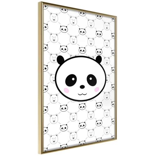  Poster - Panda and Friends 20x30