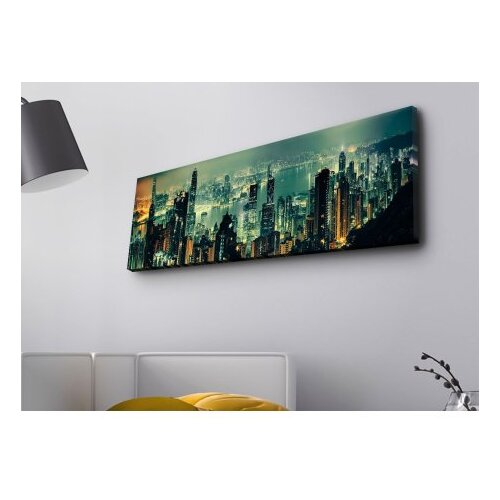 Opviq slika na platnu sa LED osvetljenjem 30x90cm Slike