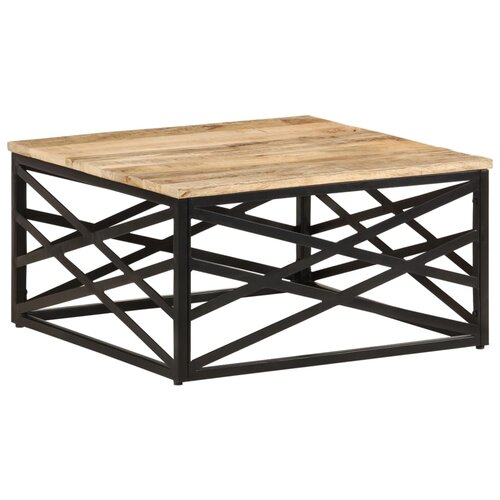  Stolić za kavu 68 x 68 x 35 cm od masivnog drva manga Cene