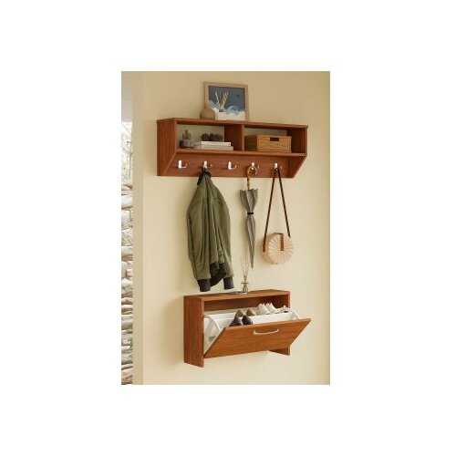 Hanah home Čiviluk Vigo Walnut Slike