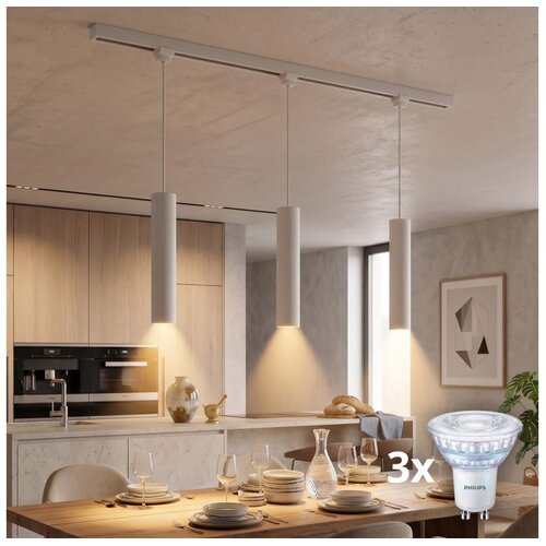 Philips LED prigu&scaron;iva luster na sajli u &scaron;inskom sistemu EASYLINK 3xGU10/7W/230V 1 m beli Cene