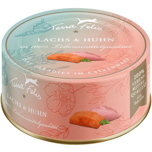 Terra Felis 12 x 80 g - Losos i piletina Slike