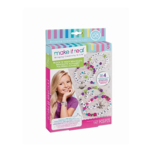 MAKE IT REAL charm narukvice block and rock ( 1205 ) Cene