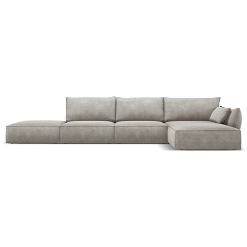 Mazzini Sofas Svijetlo siva kutna garnitura (desni kut) Vanda - Slike