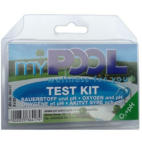 MY POOL Tester razine kisika i ph-razine u bazenu (Prikladno za: Analiza vode, Analogno) Slike