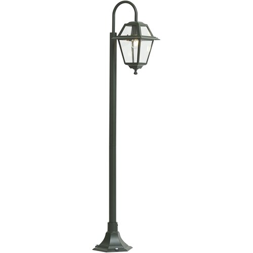 QAZQA Klasična zunanja svetilka temno zelena 135 cm IP44 - Berta Cene