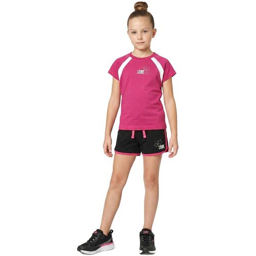 Leone 1947 Otro&scaron;ki kompleti Girl Sets T-Shirt + Short The Light Rožnata Cene