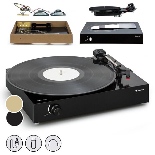 Auna Player, gramofon, DIY, uključujući zvučnik, 33/45 okretaja u minuti Cijene