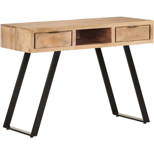 vidaXL radni stol 110 x 50 x 75 cm od masivnog bagremovog drva Cene