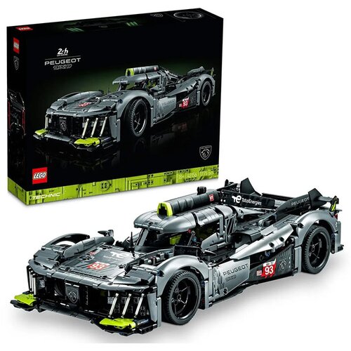 Lego Technic: PEUGEOT 9X8 24H Le Mans Hybrid Hypercar Cene