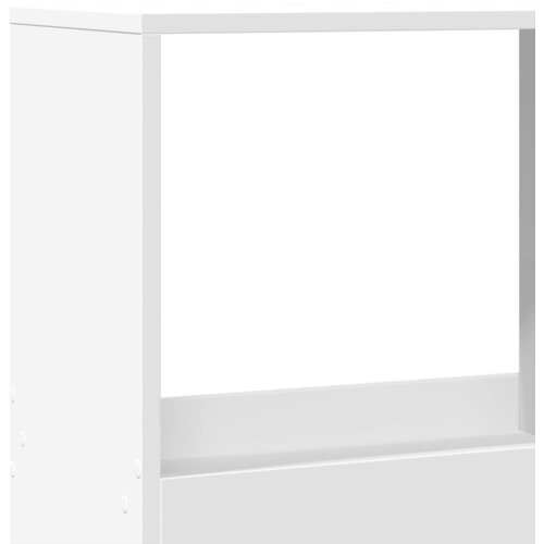  pregrada bijela 100 x 33 x 175 cm od konstruiranog drva Slike