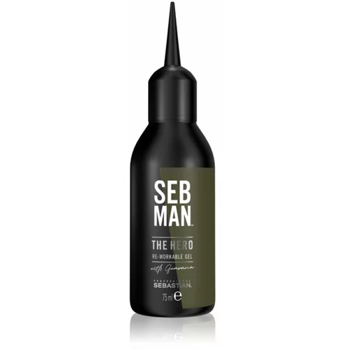 Sebastian Professional SEB MAN The Hero gel za lase za sijaj in mehkobo las 75 ml