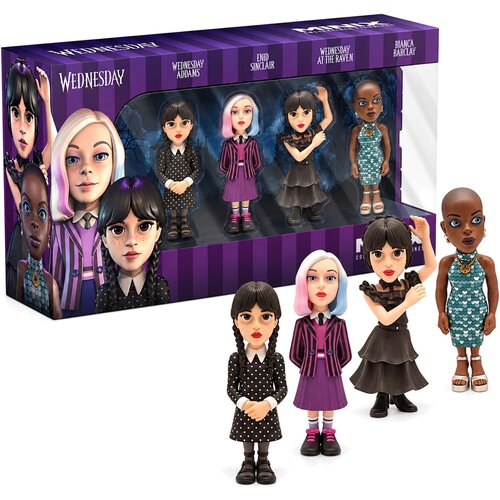Wednesday Minix komplet 4 figur 7cm Slike