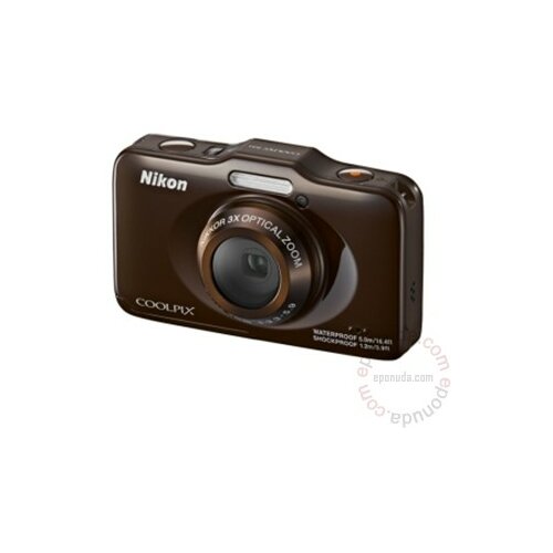 Nikon S31 Bronze digitalni fotoaparat Slike