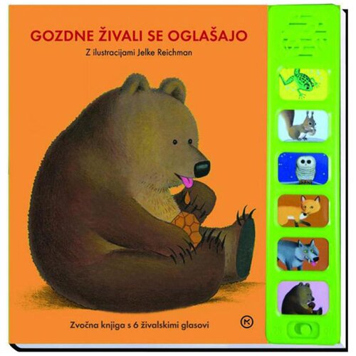 Mladinska Knjiga MKZ Gozdne živali se oglašajo - Zvočna knjigica Cene