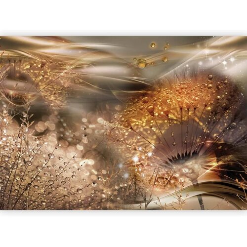  Foto tapeta - Dandelions' World (Gold) 300x210 Cene