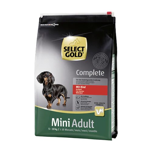 Select Gold dog adult mini-beef - 10 kg Cene